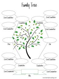 how to build your family tree and a free printable family