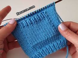 Etekten Baslanan Orgulerde Temiz Cep Yapimi Nazarca Com Orgu Baby Knitting Patterns Orgu Egitimleri