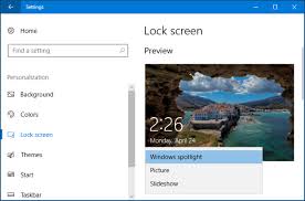 Spotlight is a feature specific to windows 10 home that displays bing's gorgeous daily images as a slideshow on your lock screen (pictured above) and within some windows apps. How To Change The Login Screen Background On Windows 10
