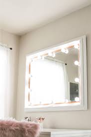 You can open the window widely during the day to shade some light when you are preparing yourself to go to work. Diy Vanity Mirror With Lights Makes And Munchies