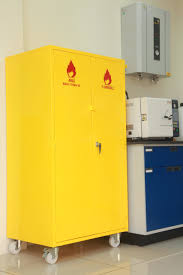90 gallon toxic chemical safety storage cabinets with double locking system. Chemical Safety Storage Cabinets