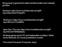Humble indie bundle #3 (contains: 3 Keys From Humble Bundle