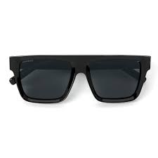 WALTER HILL BANKS | Black Flat Top Sunglasses | Polarized