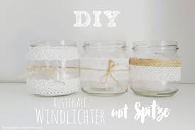 Diy Rustikale Windlichter Mit Spitze Teelicht Glas Glaser Boho Garten Kerzen Licht Spitze Lace Rustikal Spitzenglaser Rustikal Rustikale Laternen