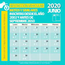De acuerdo con dicha disposición emitida. Restriccion Vehicular En Region Metropolitana Calendario De Junio De 2020 As Chile