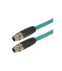 Category 6a M12 8 Position X Code Sf Utp Industrial Cable M12 M M12 M 1 0m
