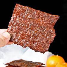 Bak Kwa Is A Popular Snack And Gift During The Chinese New Year These Barbecued Wafer Thin Pieces Of Sweet An Pork Jerky Chinese New Year Food New Year S Food