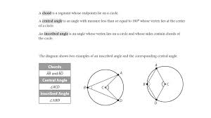 Figure 2 angles that are not inscribed angles. 3 30 17 Geometry 14 1 Law Of Sines Ppt Download