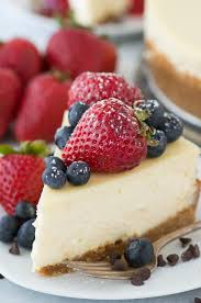 With the instant pot cheesecake recipe method your instant pot is actually steaming the cheesecake under pressure. Classic Cheesecake