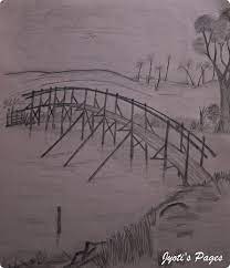How to draw a bridge step by stephow to draw a bridge in one point perspective,how to draw a bridge for kids,how to draw a b. Bamboo Bridge Bridge Sketch Past Sketches