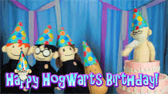 Harry birthday memes and greeting cards. Animated Gif Harry Potter Happy Birthday Gif 10lilian