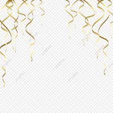Golden Hanging Down On Transparent Background Vectorserpentine Gold Clipart Isolated Gold Png And Vector Wit Gold Clipart Transparent Background Vector Free