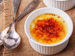 And since the custard surface area is larger. Easy Creme Brulee Recipe Saga