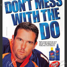 Dippity-do Sport Brian Griese 2000s Vintage Print Ad — Fetch-the-Paper