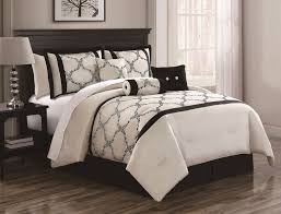 Check spelling or type a new query. 7 Piece Queen Gracie Ivory And Black Comforter Set Comforter Sets Bedroom Comforter Sets Black Bedding