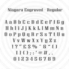 Use whatever colors of cardstock or paper that you'd like. Niagara Engraved Regular Serif Retro Classic Retro Vintage Etsy Uk Lettering Alphabet Lettering Writing