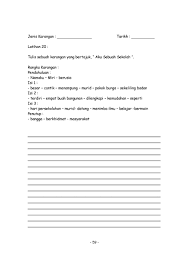 Saya bercita cita untuk menjadi seorang pakar forensic bila saya dewasa kelak. 26 Contoh Karangan Upsr Tcer My