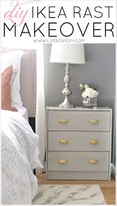 Hey Ya Ll So I Think I Ve Pinned About 400 Ikea Rast Hacks But I Ve Never Actually Done One Of My Own Mostly Ikea Rast Makeover Ikea Rast Ikea Rast Hack