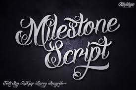 Looking for tattoo handwriting fonts? The New Year New Fonts Bundle Fontbundles Net Free Tattoo Fonts Lettering Fonts Tattoo Writing Fonts