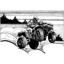 Dessin A Colorier Quad Vtt Transport 19 Coloriages A Imprimer Coloriage Quad Coloriage Quad