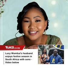 Businessman Francis Ng'ang'a and his sons were cruising the streets of  South Africa for the holidays in their luxurious cars. Full video is in the  comments. Photo: Brian Ng'ang'a.