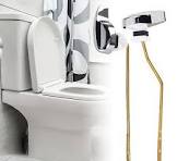 Réservoir de Toilette Poignée de Levier de Chasse Poignée de Toilette En |  eBay