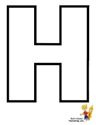 Large Printable Alphabet Letter H Page 2 Line 17qq Com