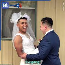 Wedding dresses you've found the perfect partner and you have a sparkly engagement ring on your finger, and now all you need is the wedding dress of your dreams. Daily Mail Best Man Pranks Groom By Dressing Up In Wedding Dress Facebook