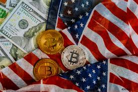 El precio de bitcoin sigue su tendencia alcista. Bandera Americana En Nosotros Dolares Fondo Y Bitcoin Nueva Foto De Stock Crushpixel