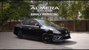 The nissan almera comes in the following colors: New Nissan Almera Black Series Simply Menacing Youtube