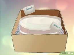 Diese süßen wunder sind 10 tage bei normaler lagerung und 6 wochen im kühlschrank frisch. Eine Torte Versenden 7 Schritte Mit Bildern Wikihow