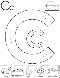 Alphabet Letter C Worksheet Preschool Printable Activity Traditional Block Manuscript Preschool Letters Preschool Worksheets Letter C Activities