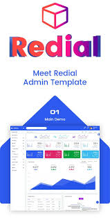 Redial Multipurpose Angular 6 And Bootstrap 4 Admin Template By Psd2allconversion Templates Admin Dashboard Template
