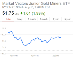 Market Vectors Junior Gold Miners Gdxj Top Stock Picks
