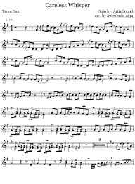 This is a lesson on how to play star wars on the flute! Careless Whisper Tenor Sax Saxophone Sheet Music Clarinet Sheet Music Alto Saxophone Sheet Music