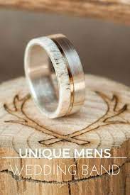 A Curated List Of Unique Men S Wedding Bands From Around The World Including Gold Sterling Mens Wedding Bands Unique Mens Wedding Bands Unique Wedding Bands