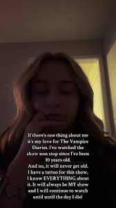 Since the first episode I watched it’s always been my comfort show! Will  never begin to explain how important it is to me! @Ian Somerhalder @Paul  Wesley @Nina Dobrev