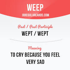 Pin On Irregular Verb Cards