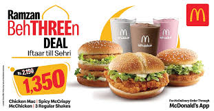 There are 620 calories in a buttermilk crispy chicken sandwich from mcdonald's. Mcdonald S Pakistan S Tweet Make Your Sehri And Iftaar Exciting With This Delicious Trio Get Spicy Mccrispy Chicken Mac And Mcchicken With 3 Regular Shakes In Only Rs 1350 And Have
