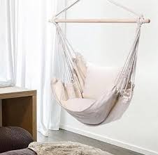 hanging rope hammock chair swing for patio garden back yard etsy in 2021 swing chair for bedroom hanging swing chair indoor chairs