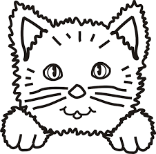 30 printable cat coloring pages your toddler will love. Cat Face Coloring Page Novocom Top
