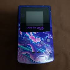 Custom Backlit Nintendo Gameboy Color Clear Pink By Etsy In 2020 Gameboy Nintendo Gameboy Color Pokemon
