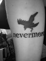 Edgar allan poe nevermore tattoo. My New Tattoo Now I M Sober And Nevermore Edgar Allan Vampiresmama Flickr