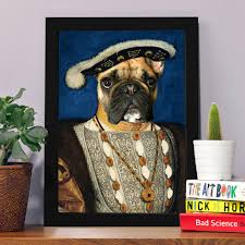 What better way to honor your furry friends than with an enormous oil painting? Royal Pet Portrait By Astrid Brisson Art Pet Portraits Notonthehighstreet Com