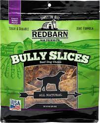 Redbarn Naturals Bully Slices Peanut Butter Flavor Beef Dog Treats 9 Oz Bag Chewy Com