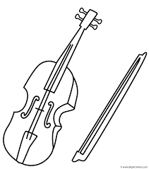 Can the net harness a bunch of volunteers to help bring books in the public domain to life through podcasting? Violin Coloring Page Musical Instruments