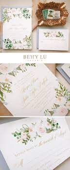 Pin This Click Through To Discover More Garden Wedding Flora Wedding Invitations Diy Handpainted Wedding Invitations Wedding Invitations Boho