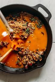 Mushroom Lentil Stew With Mashed Potatoes Minimalist Baker Recipes Recipe Healthy Recipes Recipes Vegetarian Recipes