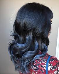 That's because blue highlights can add a major pop to black hair. Blue Black Hair How To Get It Right