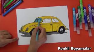 Volkswagen Beetle Boyama Sayfasi Volkswagen Videolar